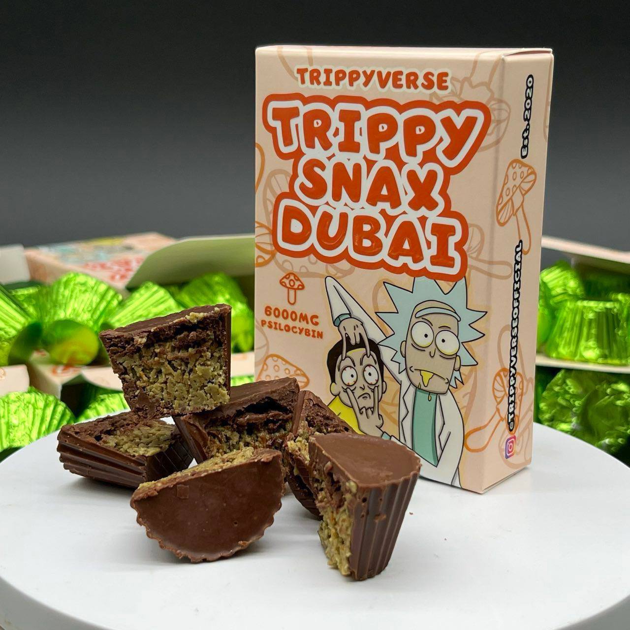 Dubai trippy chocolate